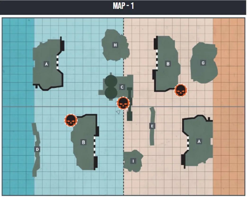 Octarius — mapa 1