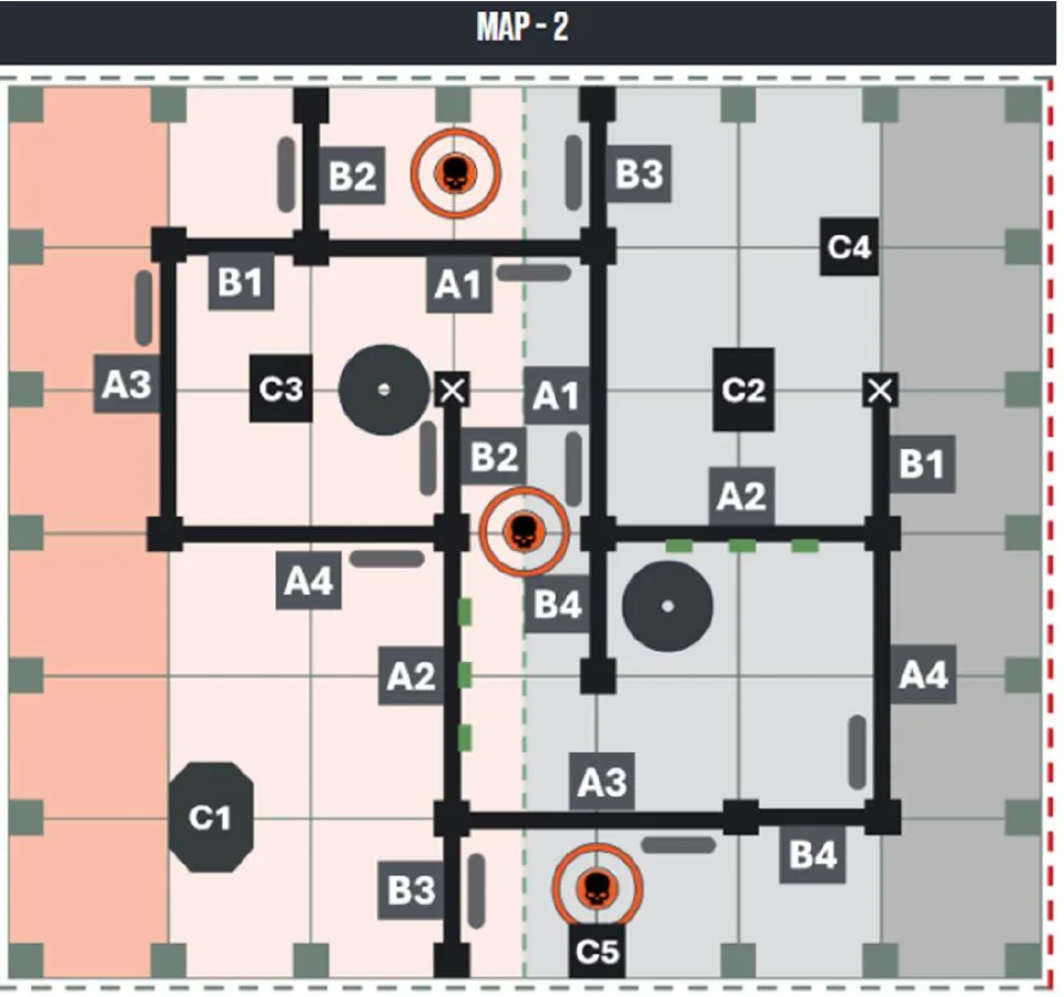 Tomb World — mapa 2