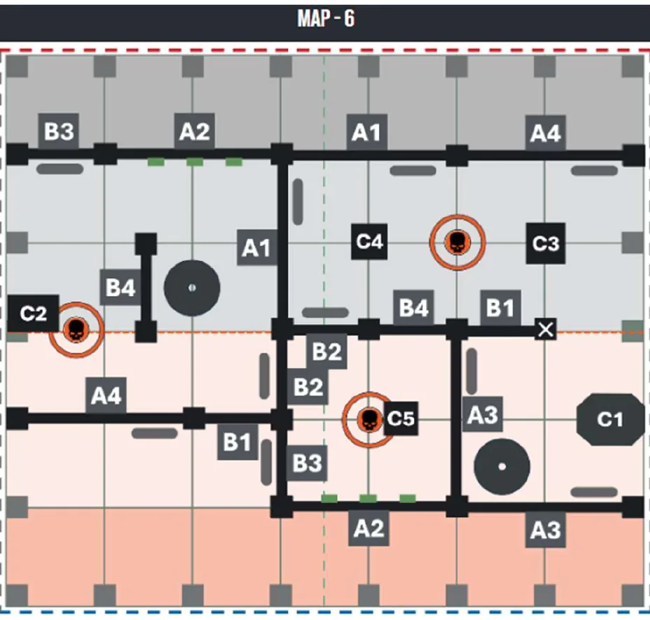 Tomb World — mapa 6
