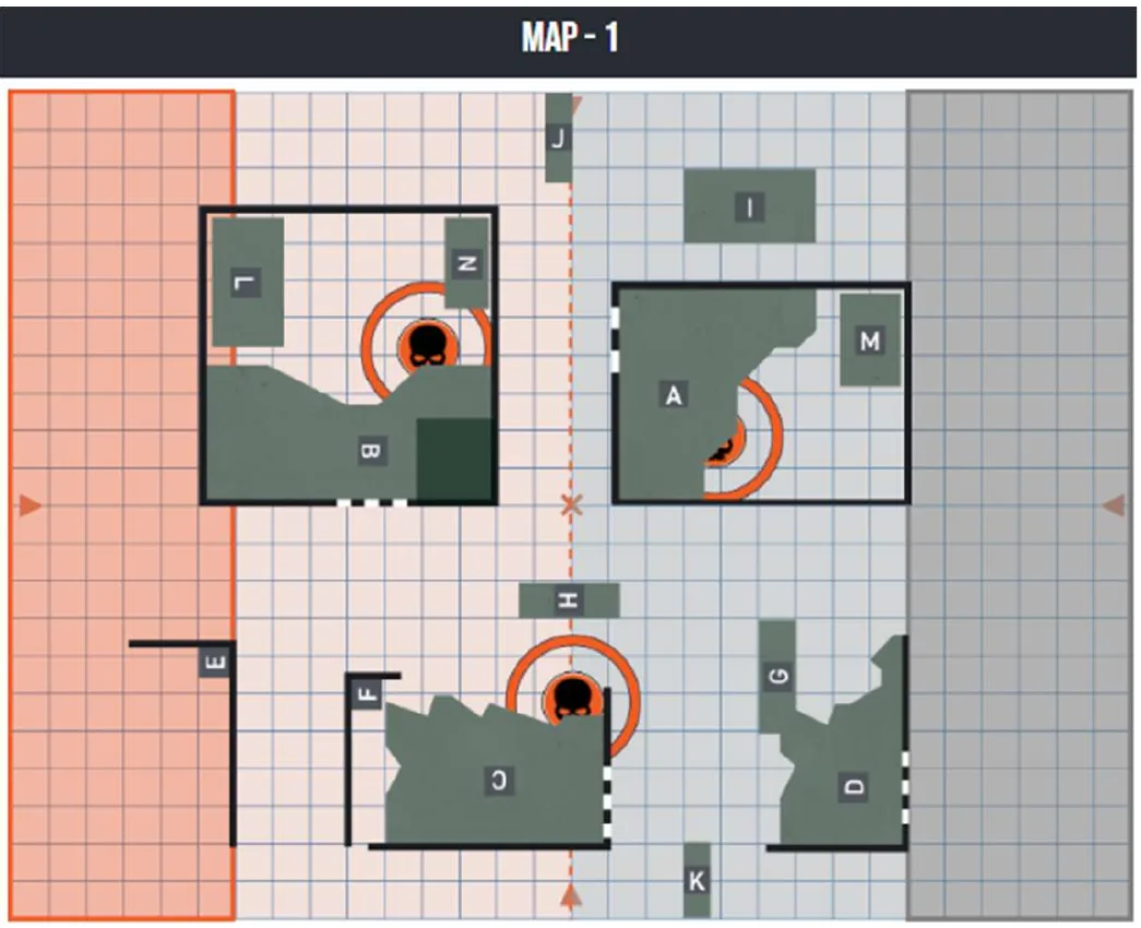 Volkus — mapa 1